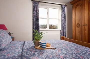 The double bedroom is on the ground floor.