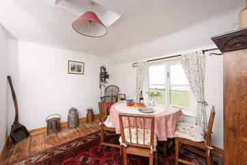 Gorgeous views from the dining area.