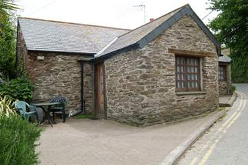 The exterior of the cottage.
