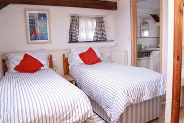 The twin bedroom (Bedroom 2).