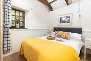 Bedroom one has a double bed.