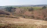 The beautiful Exmoor scenery is so easy to reach from Week Cottage - you can simply walk up the hill to find some wonderful open space. - Thumbnail Image