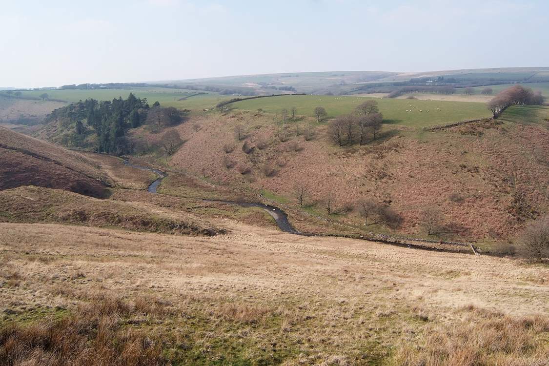 The beautiful Exmoor scenery is so easy to reach from Week Cottage - you can simply walk up the hill to find some wonderful open space.