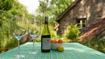 The cottage is so cosy for evenings in or out-of-season, and the garden is ideal for eating al fresco.