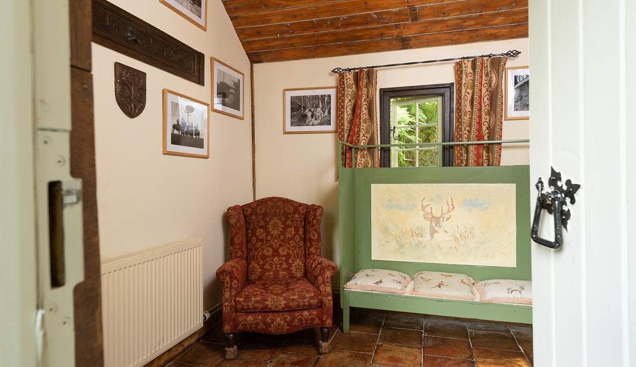 The boot-room where you can sort out boots and dogs before going in to the living-area.