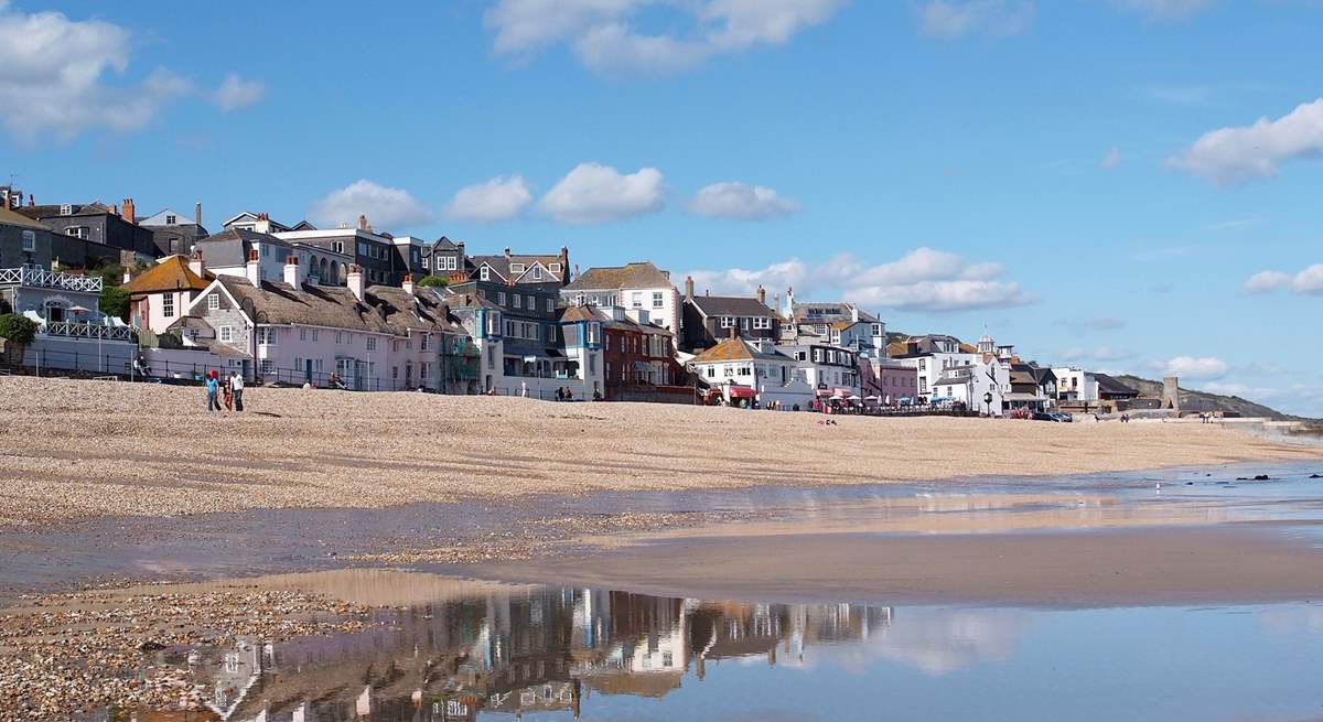 Lyme Regis is a must - just over the border into Dorset.