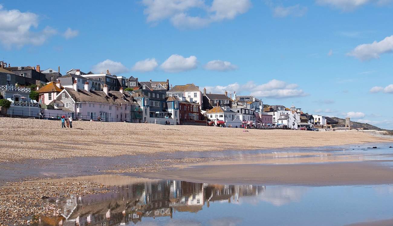 Lyme Regis is a must - just over the border into Dorset.