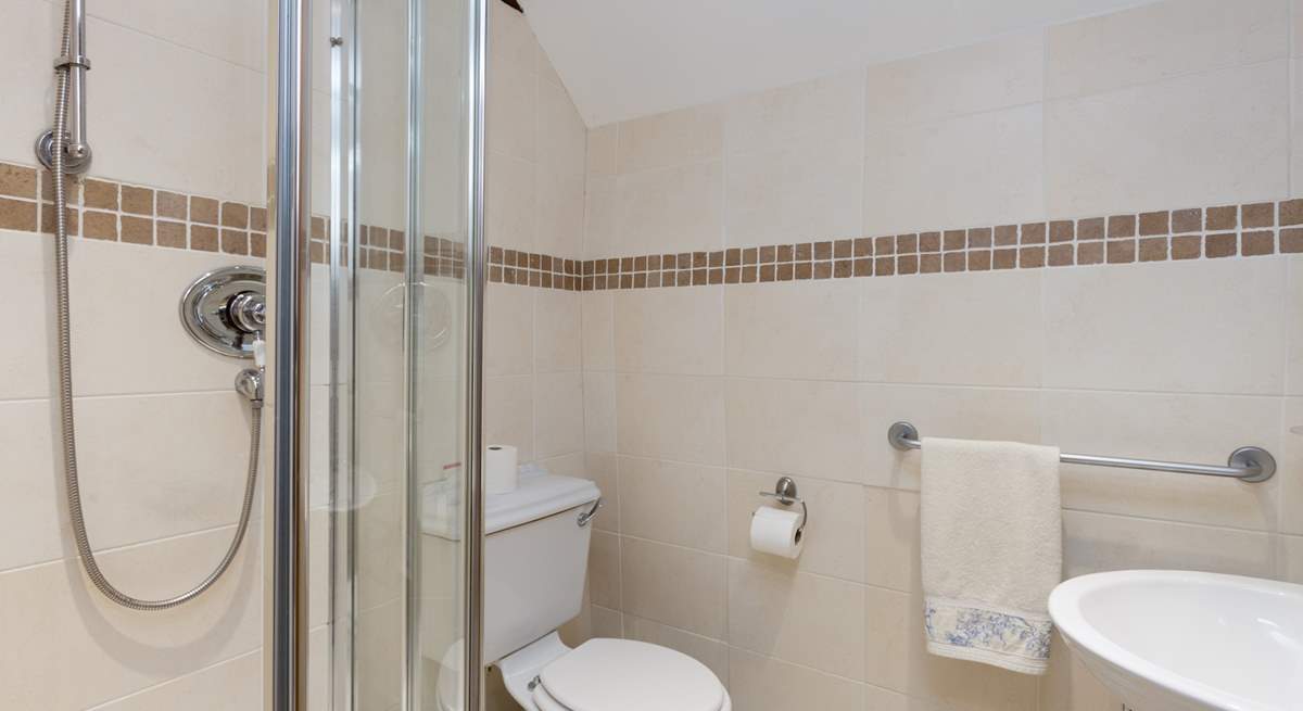 There is a well sized shower-room upstairs.