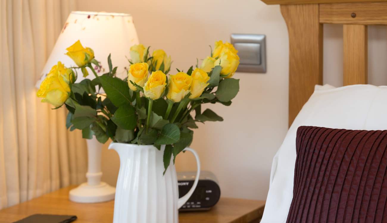 Friendly touches will make you feel very much at home.