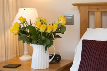 Friendly touches will make you feel very much at home.