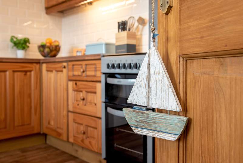 A little nautical touch to remind you how close you are to the sea.