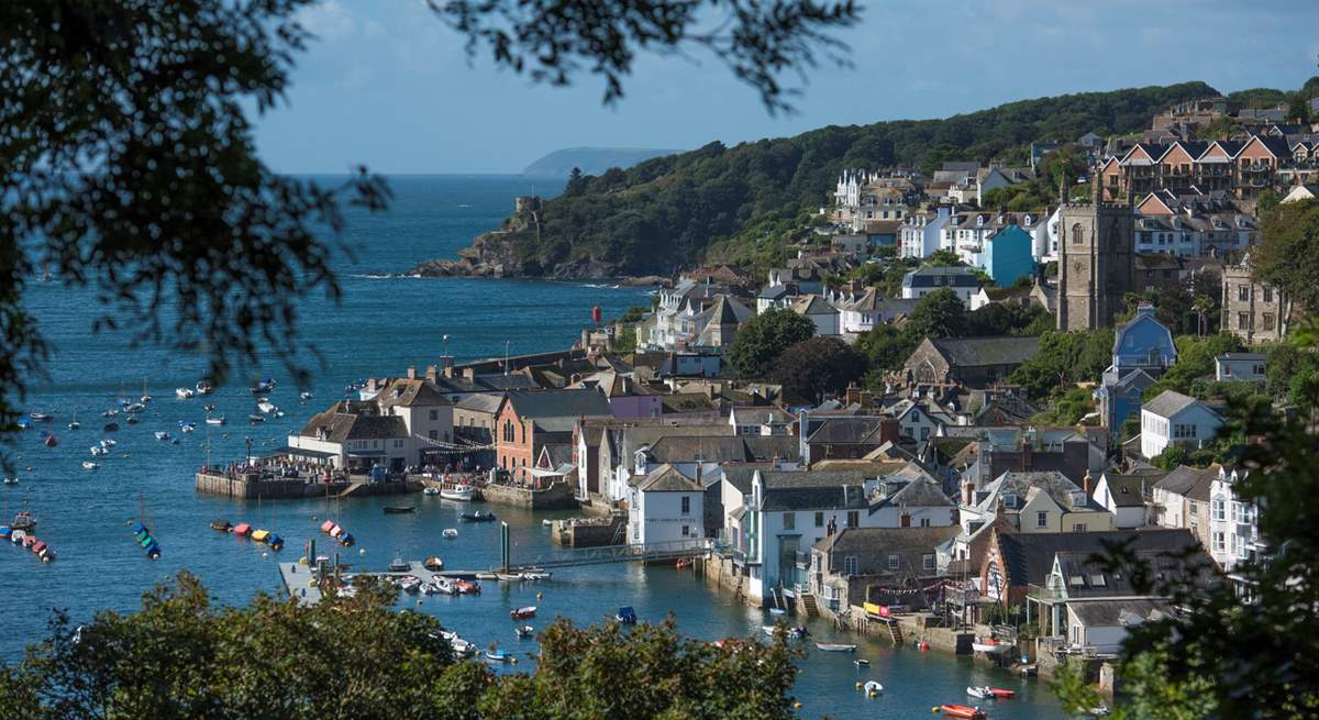 Take a trip to the fashionable sailing town of Fowey.