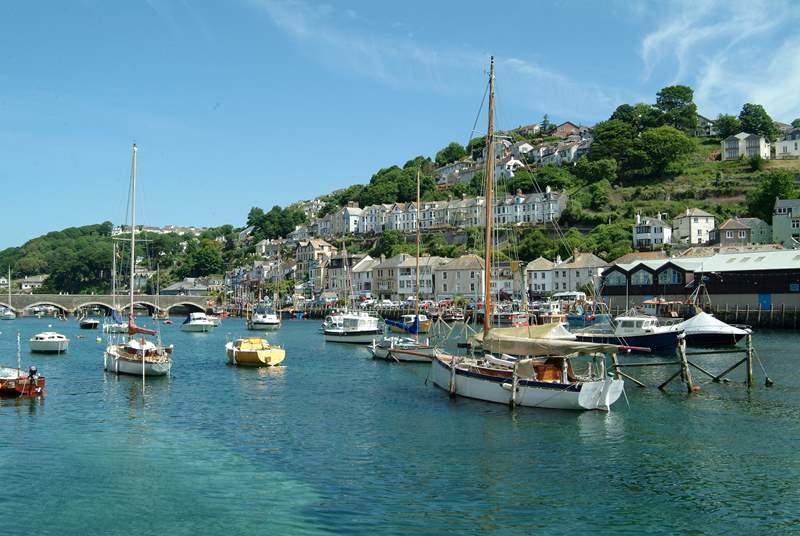 You'll enjoy some traditional seaside fun at Looe.