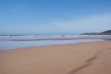 North Devon is renowned for its incredible coastline, miles and miles for all the family to enjoy. Great for surfing, kite surfing and walking.