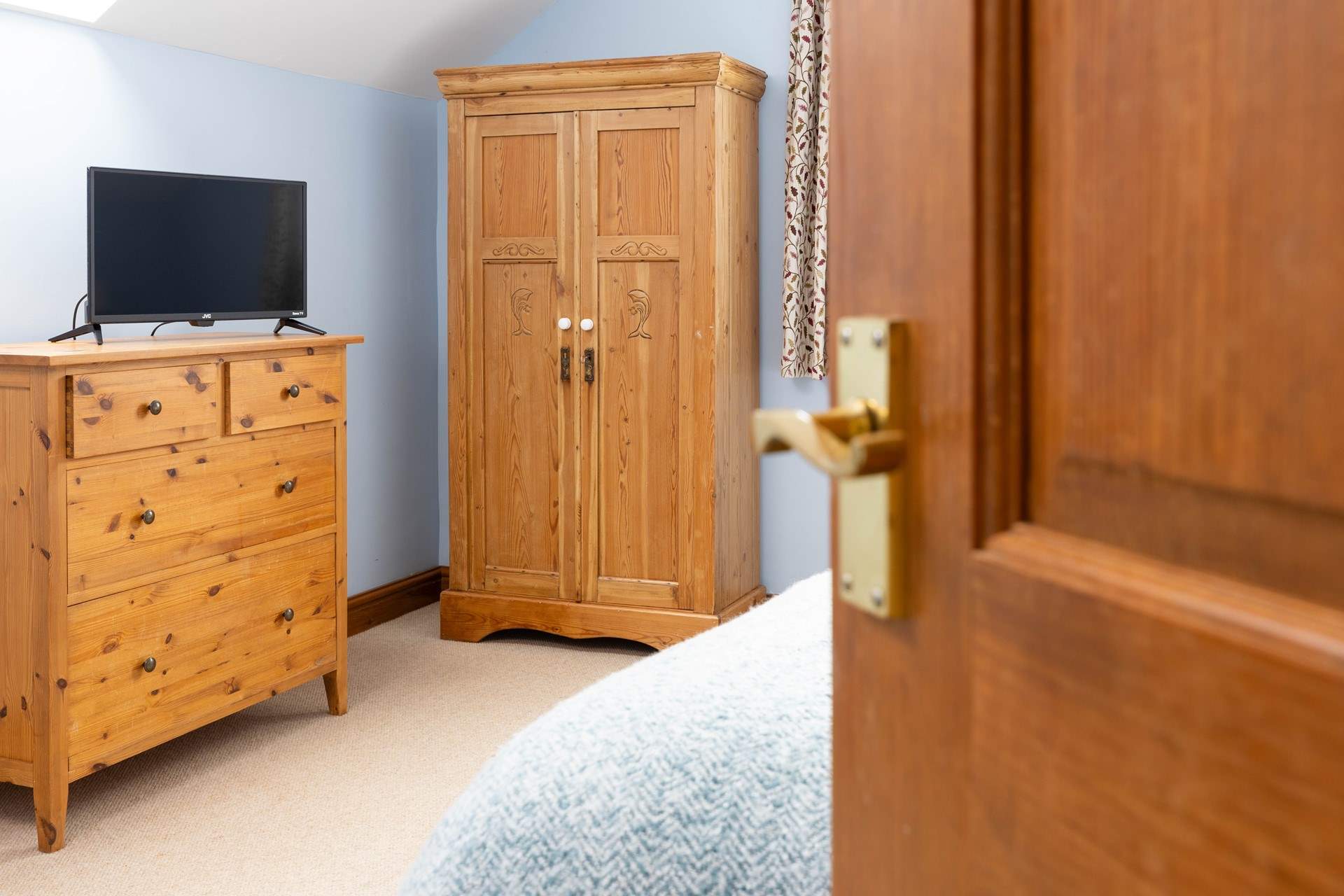 Peeking in to bedroom 2.