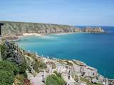 The view from the nearby Minack Theatre.