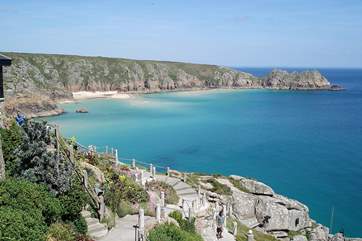 The view from the nearby Minack Theatre.