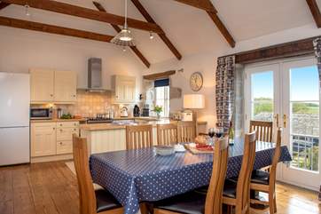 Chat to your nominated chef in the kitchen.