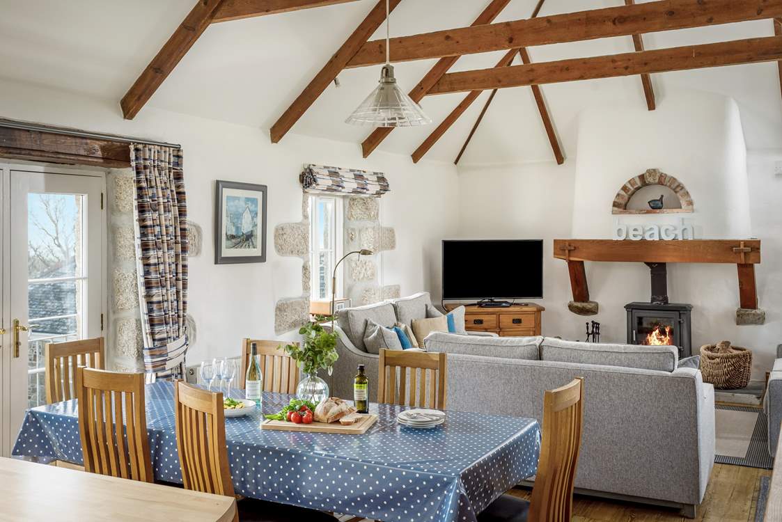 The sociable living space.