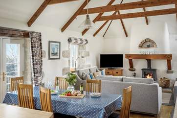 The sociable living space.