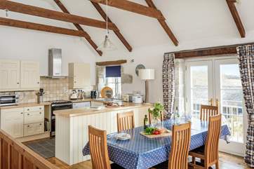 Sit and chat whilst the chef creates a culinary masterpiece.
