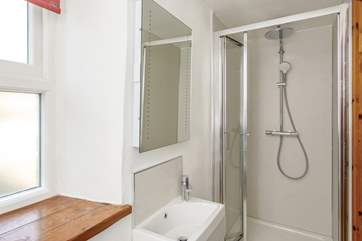 The handy en-suite shower room to bedroom 2.