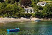 One of many beautiful coves on The Lizard Peninsula, this is Gillan Cove.