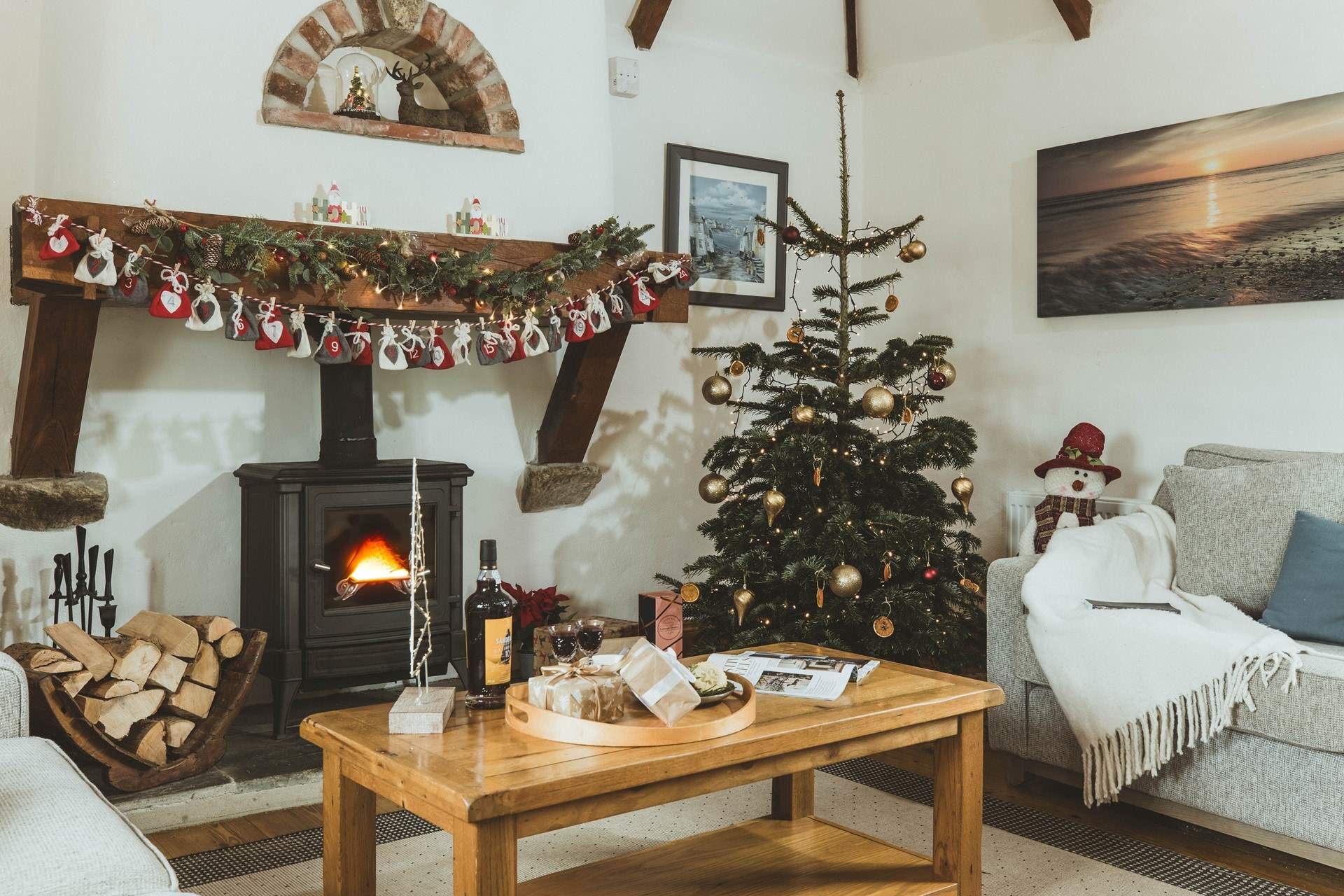 A cosy retreat for a special family Christmas.