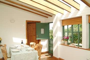 The dining-room.