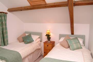 The twin bedroom.