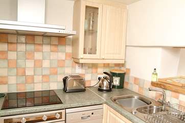 The kitchen.