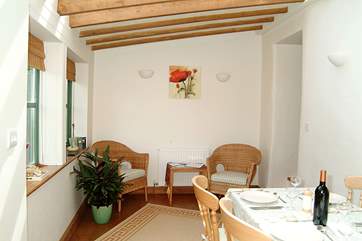 The dining-room.