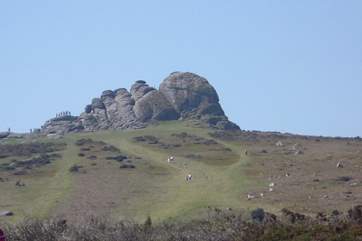 Nearby Haytor.