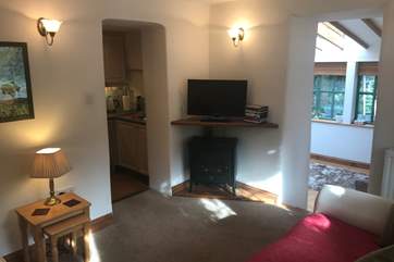 The sitting-room.