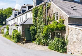 The village pub is a short stroll away.