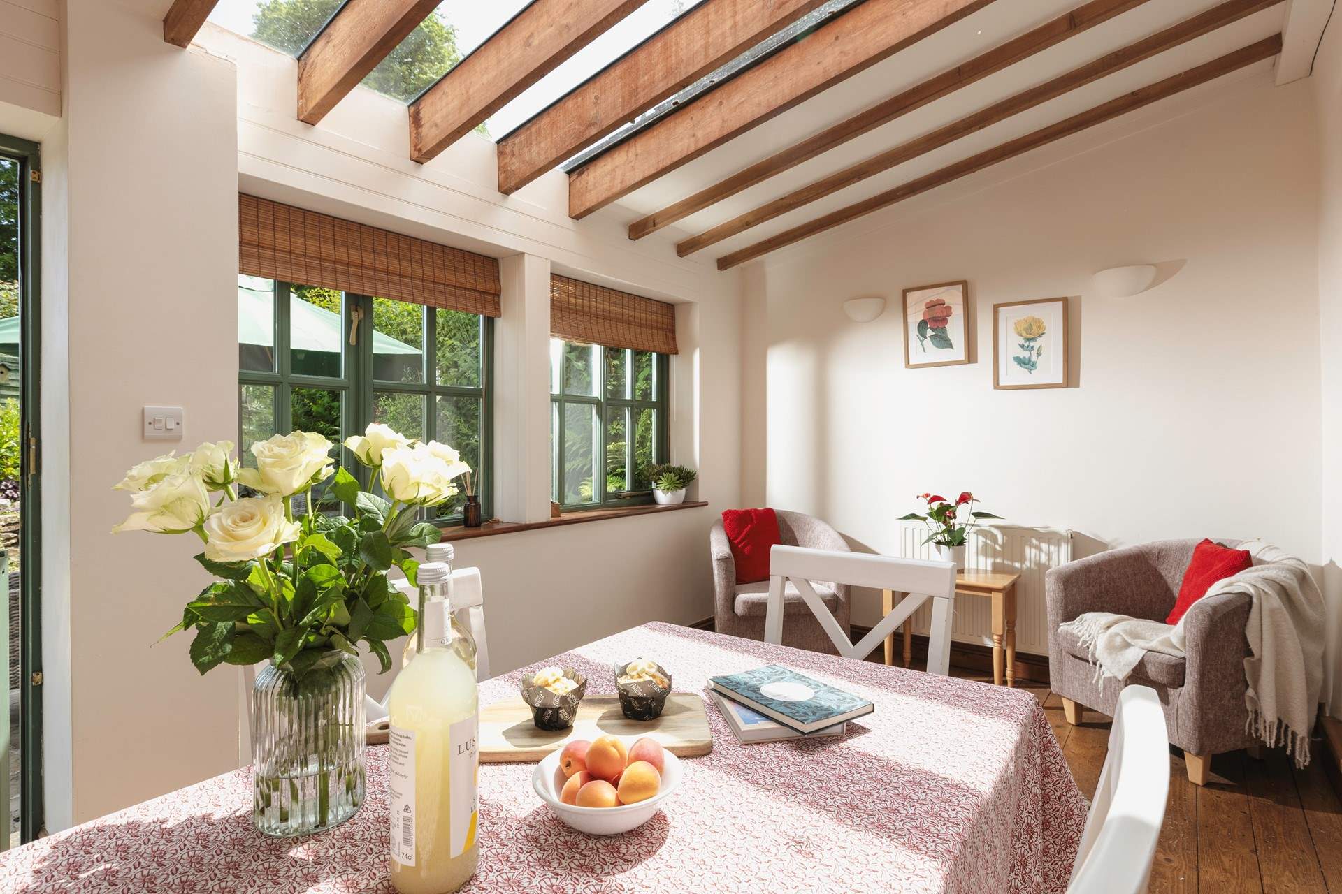 The dining room is the perfect spot to enjoy any meal.