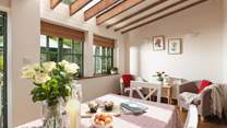 The dining-room is the perfect spot to enjoy any meal.
