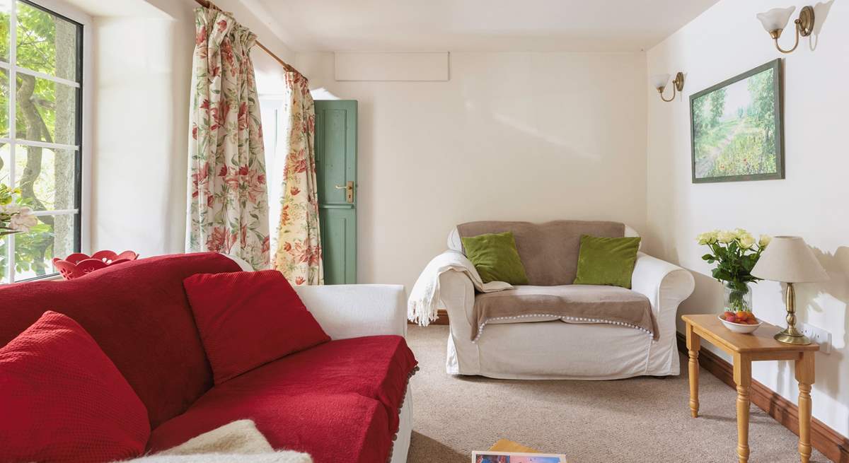 Cosy up in the comfy sitting-room after a day of exploring.