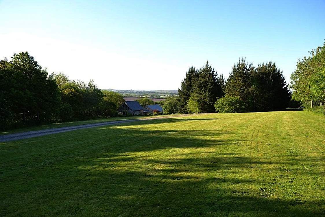 The grounds at Hale are extensive and very beautiful.