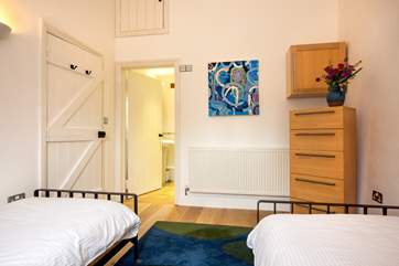 Bedroom 2 also has an en suite.