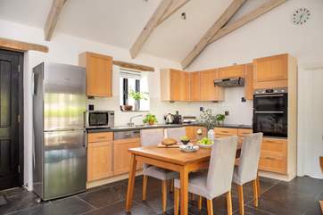 Linger over leisurely holiday meals