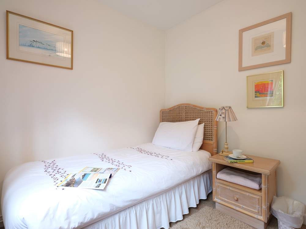 Bedroom 2 has a single bed.