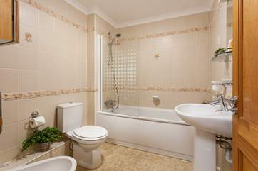 The family bathroom on the top floor.