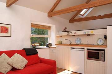 The kitchen-area.