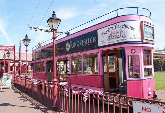 The famous Seaton Tramway is a must! There is a station in Colyton and the route along the Axe Valley is beautiful.