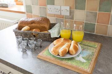 Start the day with some treats....