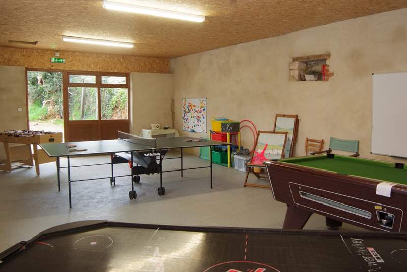 There is an excellent games room for all ages of children (and grown ups !)