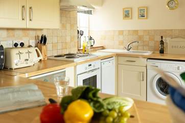 Plenty of space to cook up some holiday treats.