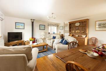 A charming and sociable cottage.