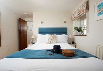 The main bedroom (bedroom 1) is stylish and comfortable.